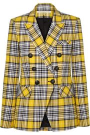 Veronica Beard - Miller Dickey checked cotton-blend blazer at Net A Porter