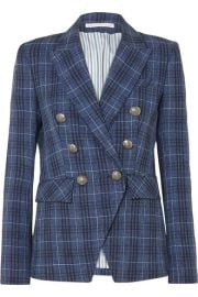 Veronica Beard - Miller Dickey checked wool-blend blazer at Net A Porter