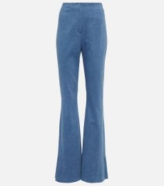 Veronica Beard - Royce high-rise flared denim pants at Mytheresa