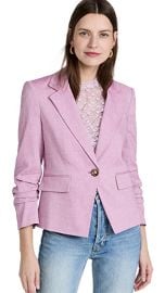 Veronica Beard Aaliyah Blazer in Heathered Orchid at Shopbop