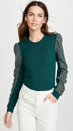 Veronica Beard Adler Mixed Media Sweater at Shopbop