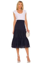 Veronica Beard Amaia Eyelet Dress at Revolve