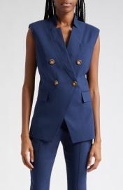 Veronica Beard Amika Double Breasted Vest at Nordstrom