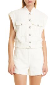 Veronica Beard Anastasia Vest in Off-White  at Nordstrom