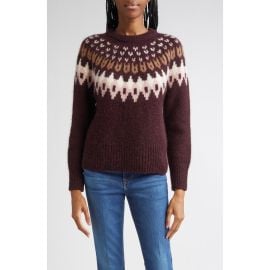 Veronica Beard Anne Fair Isle Alpaca Blend Sweater at Nordstrom