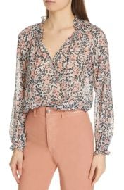 Veronica Beard Antonette Silk Blouse at Nordstrom