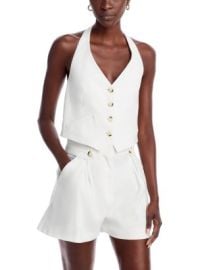 Veronica Beard Arabella Halter Vest Bloomingdales at Bloomingdales