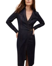 Veronica Beard Arlington Denim Wrap Dress Bloomingdales at Bloomingdales