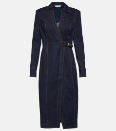 Veronica Beard Arlington denim dress at Mytheresa