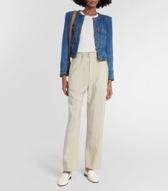 Veronica Beard Arrowe Denim Jacket at Mytheresa