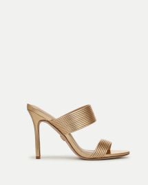 Veronica Beard Asha Mignon Sandals in Gold at Veronica Beard