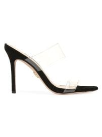 Veronica Beard Asha Transparent Mules at Saks Fifth Avenue
