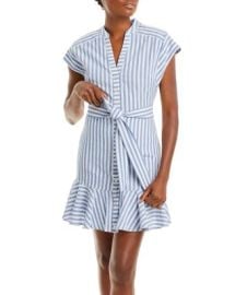 Veronica Beard Avella Tie Waist Dress Bloomingdales at Bloomingdales