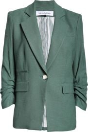 Veronica Beard Battista Blazer in Forest at Nordstrom Rack