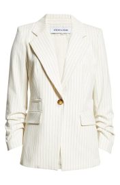 Veronica Beard Battista Pinstripe Dickey Jacket at Nordstrom