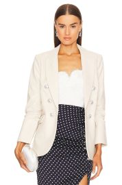 Veronica Beard Beacon Dickey Jacket in Ecru at Revolve