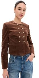 Veronica Beard Bentley Jacket Dark Cocoa 2 at Shopbop