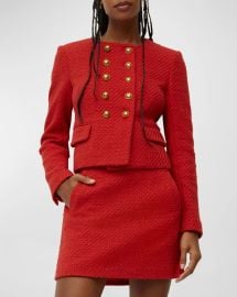 Veronica Beard Bentley Tweed Tailored Jacket at Neiman Marcus