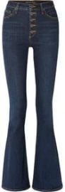 Veronica Beard Beverly High Rise Jeans in Dark Denim at Net a Porter