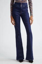 Veronica Beard Beverly High Waist Skinny Flare Jeans at Nordstrom