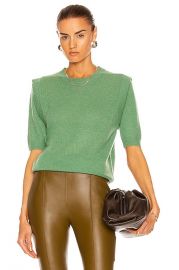 Veronica Beard Bolani Cashmere Pullover Sweater in Green  FWRD at Forward