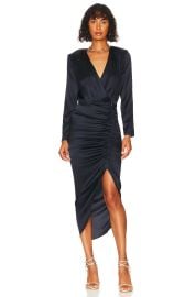 Veronica Beard Cameri Dress in Navy at Revolve