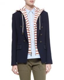 Veronica Beard Captain Double-Breasted Jacket at Neiman Marcus