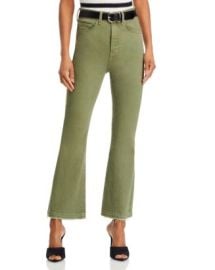 Veronica Beard Carson Ankle Flare Jeans in Stone Army Bloomingdales at Bloomingdales