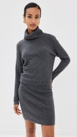 Veronica Beard Cassidy Long Sleeve Turtleneck Wool Cashmere Sweater Dress at Shopbop