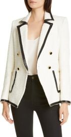 Veronica Beard Cato Double Breasted Tweed Blazer at Nordstrom