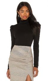 Veronica Beard Cedar Turtleneck in Black from Revolve com at Revolve