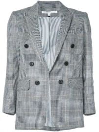 Veronica Beard Checked Print Blazer - Farfetch at Farfetch