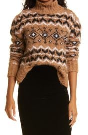 Veronica Beard Chiana Fair Isle Sweater at Nordstrom