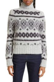 Veronica Beard Chiana Fair Isle Sweater at Nordstrom