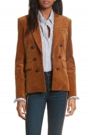 Veronica Beard Cliff Corduroy Cutaway Jacket at Nordstrom