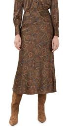 Veronica Beard Clover Skirt Walnut Multi 6 at Shopbop
