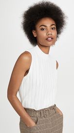 Veronica Beard Collins Mock Neck Top at Shopbop