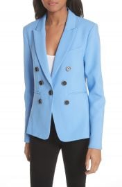 WornOnTV: Sutton’s blue button detail blazer on The Bold Type | Meghann ...