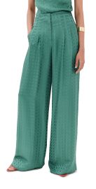 Veronica Beard Colter Pants Clover 10 at Shopbop