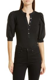 Veronica Beard Coralee Front Button Blouse at Nordstrom