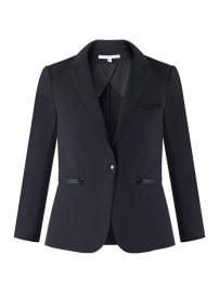 Veronica Beard Core Scuba Schoolboy Jacket | Saks Fifth Avenue at Saks Fifth Avenue