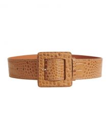 Veronica Beard Corin Croc-Embossed Belt at Neiman Marcus