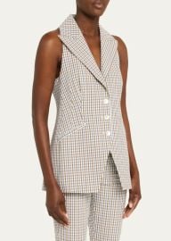 Veronica Beard Costa Seersucker Vest at Bergdorf Goodman