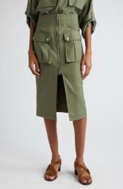 Veronica Beard Dallas Zip Cargo Skirt at Nordstrom