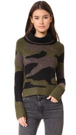 Veronica Beard Davis Camo Sweater at Shopbop