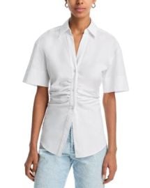 Veronica Beard Devra Short Sleeve Top Bloomingdalex27s Women Tops amp Tees at Bloomingdales
