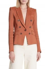 Veronica Beard Diego Linen Blend Dickey Jacket at Nordstrom