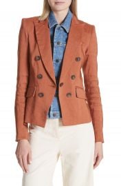 Veronica Beard Diego Linen Blend Dickey Jacket at Nordstrom