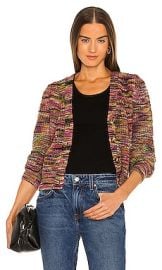 Veronica Beard Dolra Cardigan in Pink Multi at Revolve