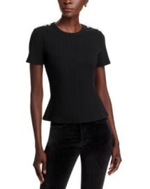 Veronica Beard Draya Embellished Tee Bloomingdales at Bloomingdales